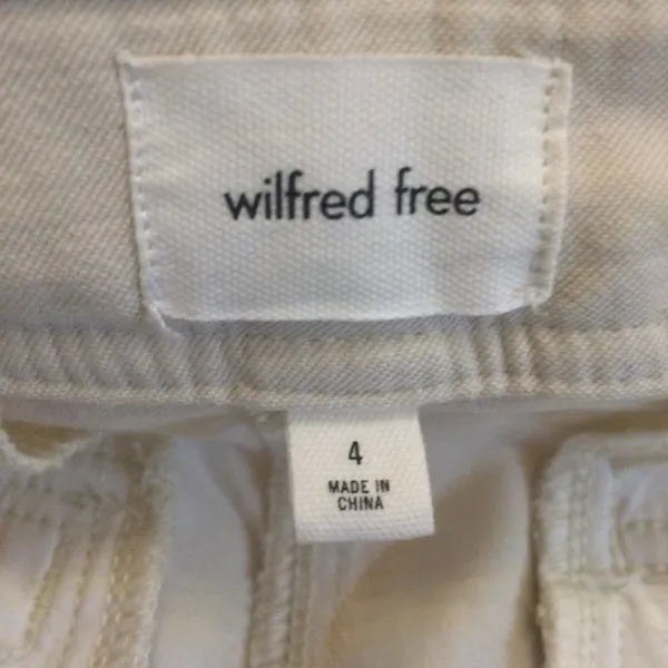 Aritzia Wilfred Free Cargo Pants off white women’s 4 - Image 8