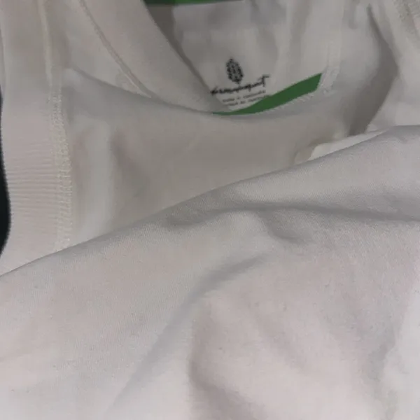 NWOT Free People MOVEMENT Powerwalk Tank Green & White - Image 5