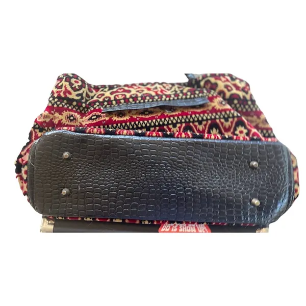 Coldwater Creek Indian‎ Tapestry Tote Purse NWT - Image 5