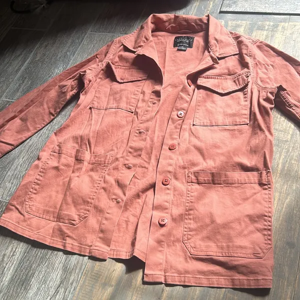 Sanctuary Dual Pocket‎ Coral Outter Jacket - Image 9