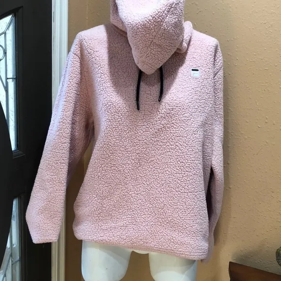 Fila pink hooded pullover - Image 2