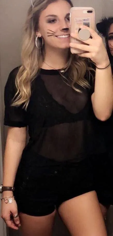 Black Sheer Top - Image 4