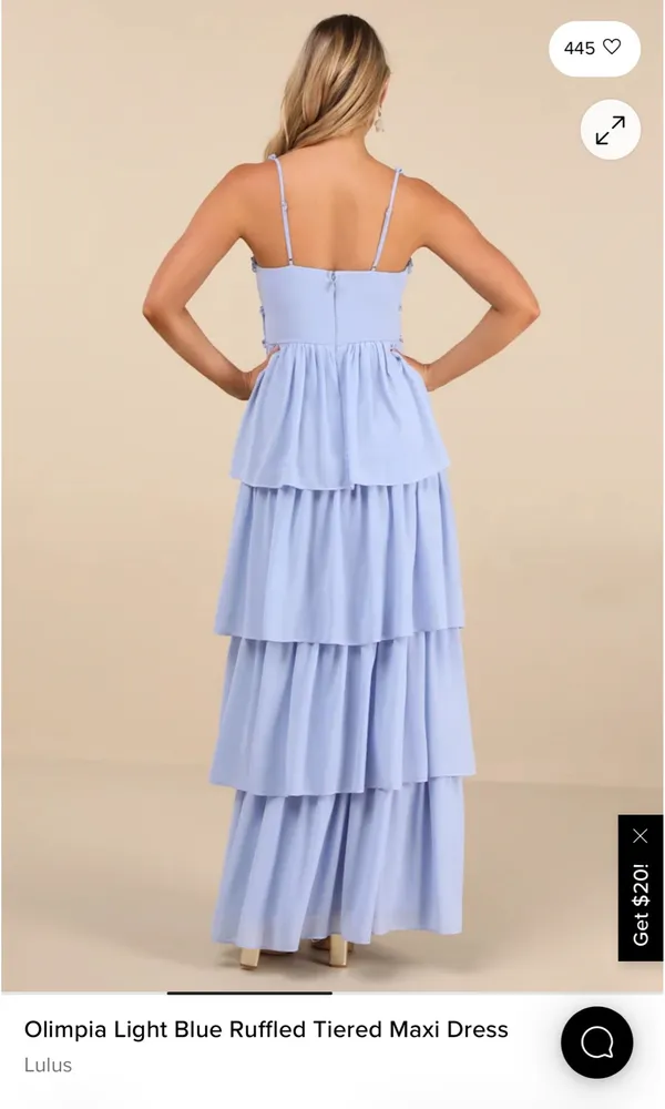 Lulus Dress Maxi - Image 3