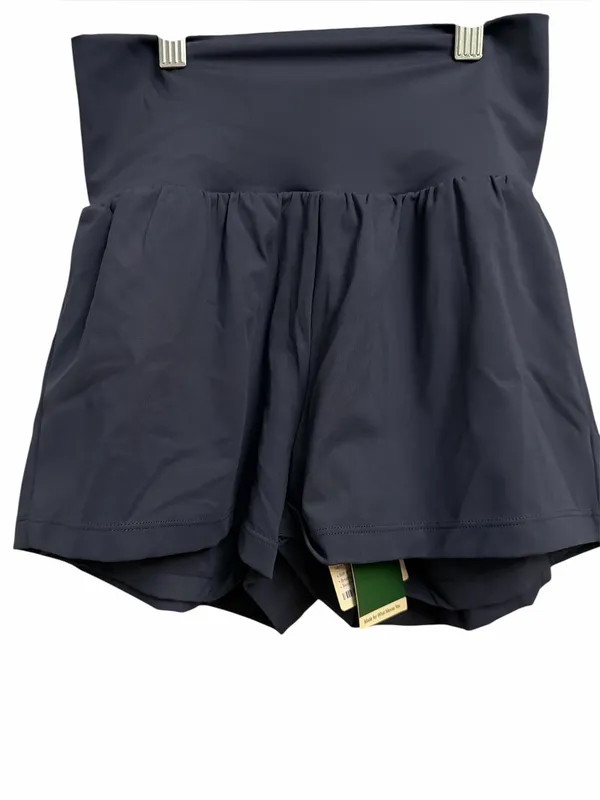 HALARA Navy High-Waist Short with Built-In Liner - Image 3