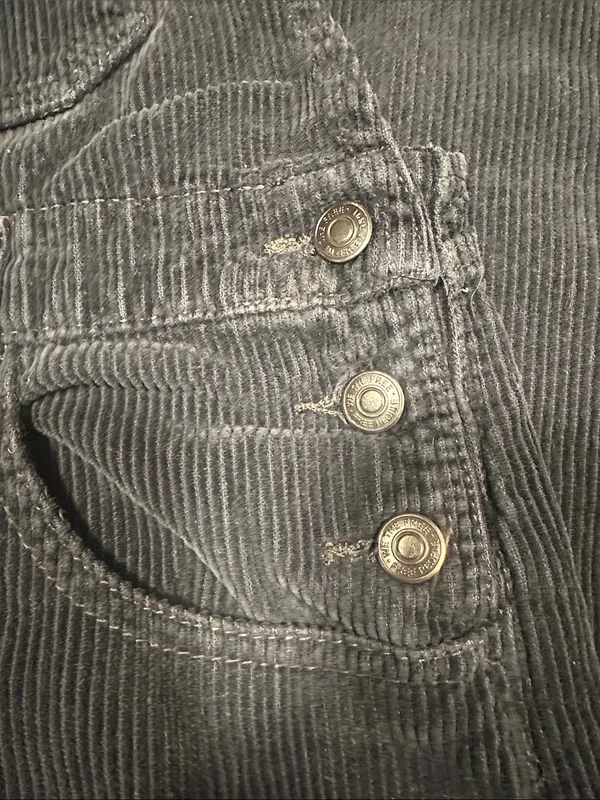 Free People Ziggy Corduroy Overalls Sz S - Image 5