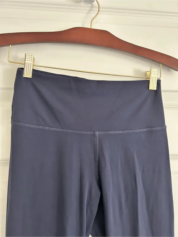Quince Navy Blue Leggings Size M - Image 2
