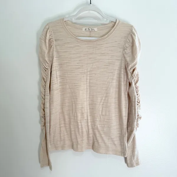 Free People We The Free Ruched Sleeve Top 🤍 - Image 4