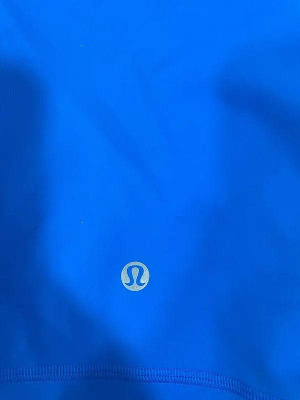 Lululemon biker shorts blue  - Image 3