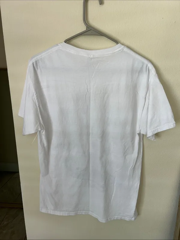 Urban Outfitters White 100% cotton boho goth fairy plants outdoorsy graphic tee shirt M - Image 4