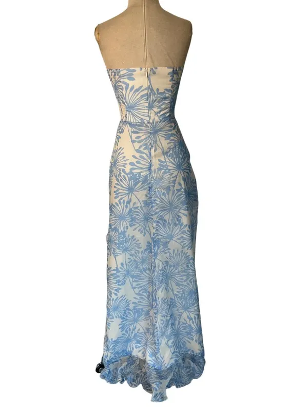 Amanda Uprichard X REVOLVE Eden Gown in Wish Print Small New Womens Maxi Dress - Image 7