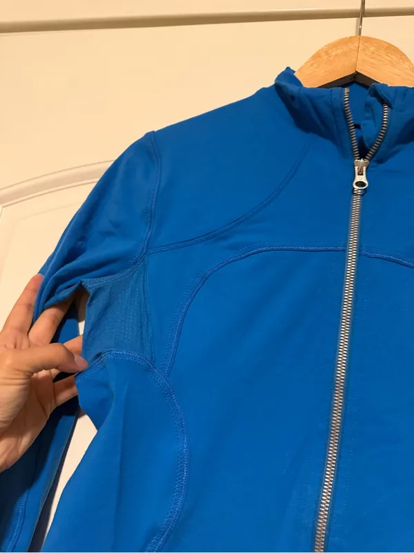 lululemon athletica Bright Blue Full-Zip Jacket - Image 6