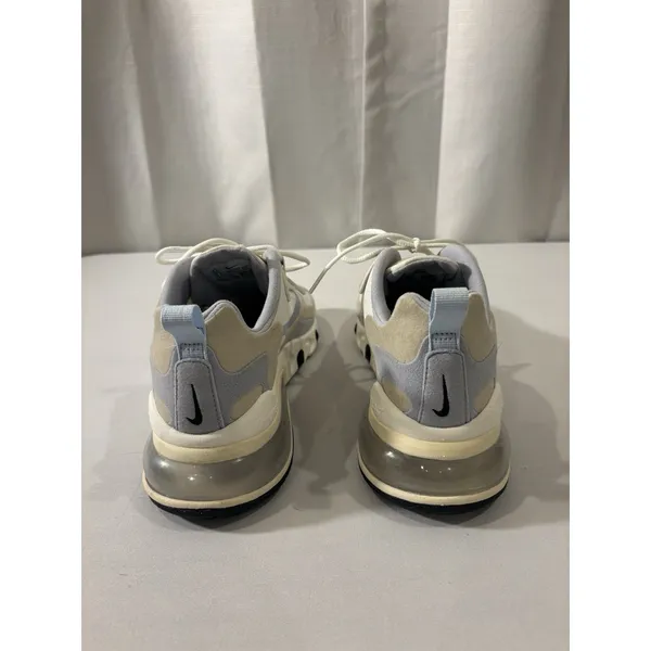 Nike Air‎ Max 270 React CT1287-100 White Fossil Running Shoes Sneakers Women 8.5 - Image 4