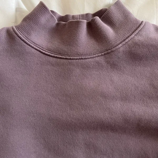Aritzia Tna Mock Neck Sweatshirt - Image 8