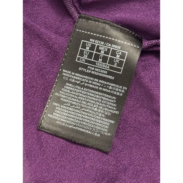 Y2K/2000s GUESS Women's Sheer TieDye Purple and Pink Tank Top Racerback - Size M - Image 6