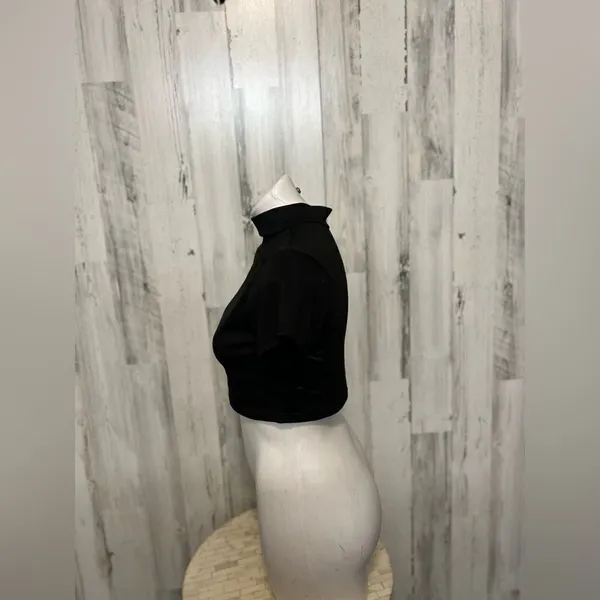 Black crop top Black - Image 2
