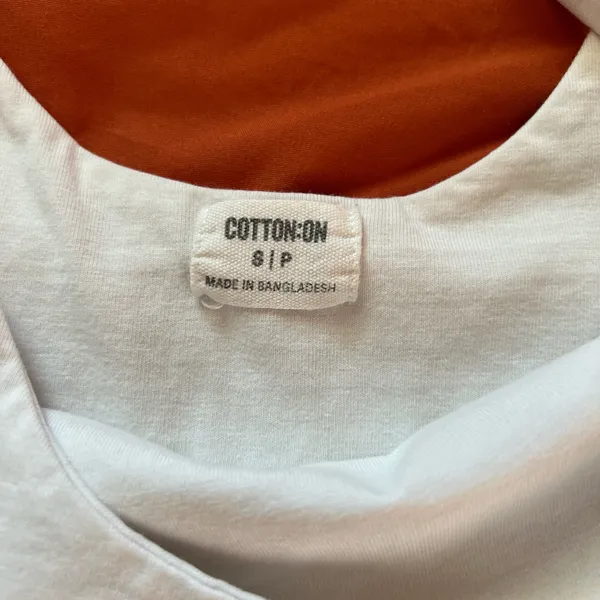 White Crop Top Cotton On Tank - Image 3