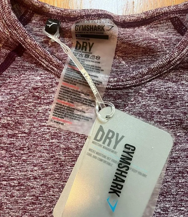 Gymshark long sleeve cropped top - Image 2