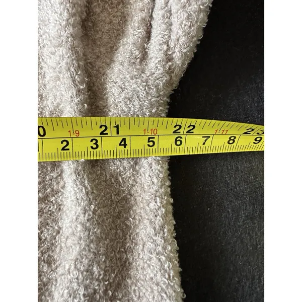 Barefoot Dreams Weekend Wrap Shawl Cardigan CozyChic Lite Cream S/M‎ - Image 5