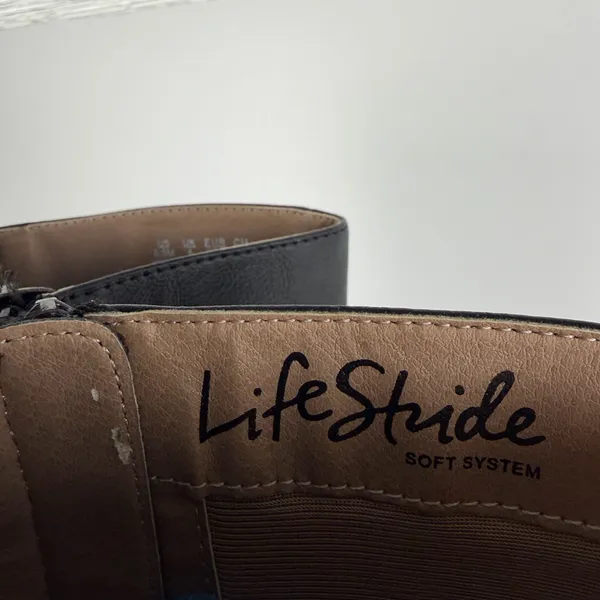 Life Stride Bristol black faux leather riding boots - Image 11