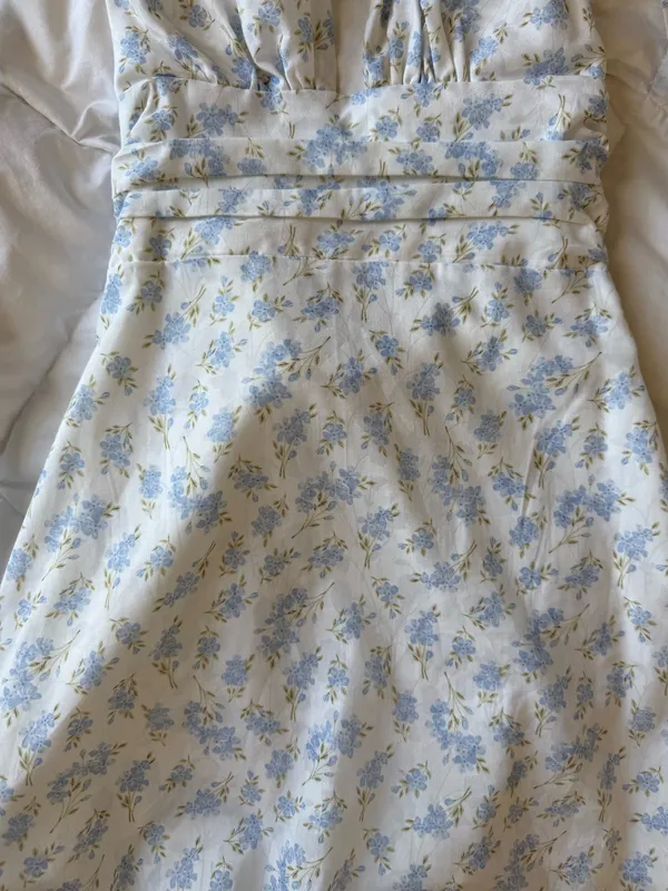 Princess Polly Brantley Floral White Mini Dress Size 4 - Image 7