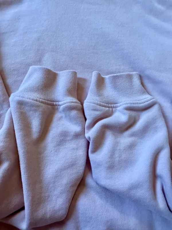 Lazy Sunday by Cali 1850 Oversized Fleece Hoodie with Side Pockets Pink XL - Image 7