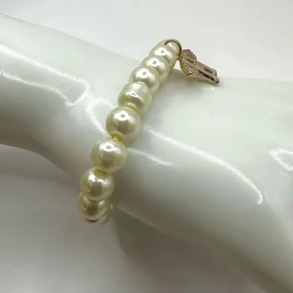 Faux pearl H monogram bracelet - Image 5