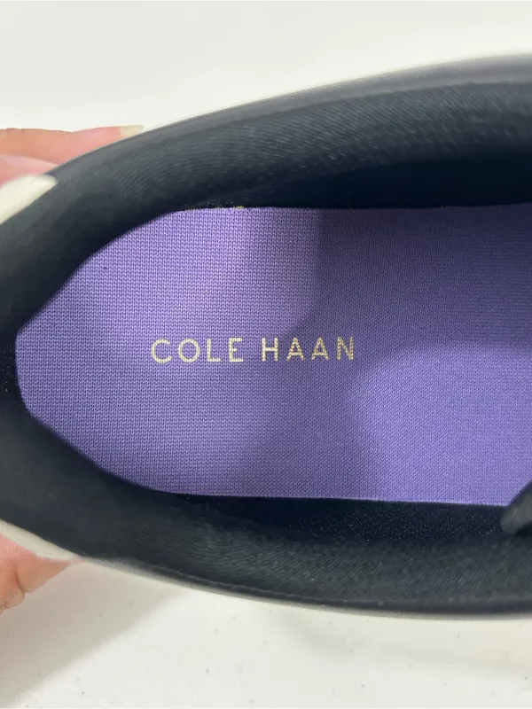 Cole Haan Womens Grand Court Traveller Court Sneakers Black Size 8 NEW - Image 9