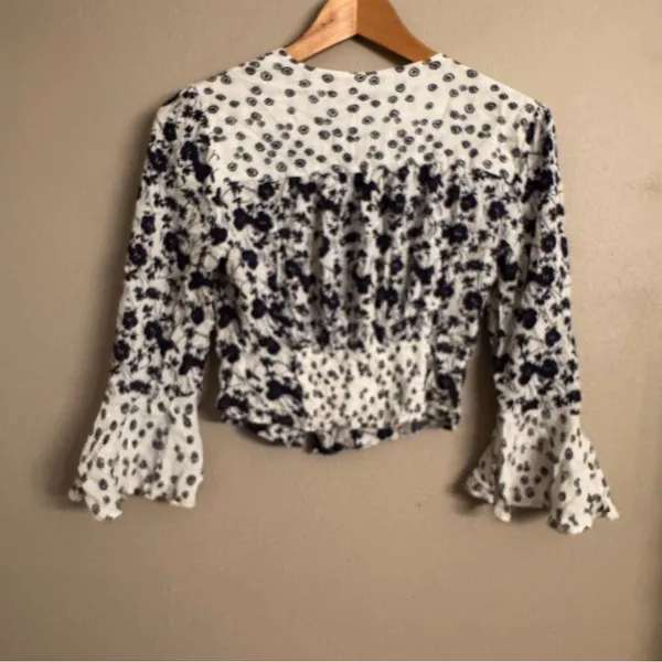 FREE PEOPLE‎ Floral Blouse - Image 6
