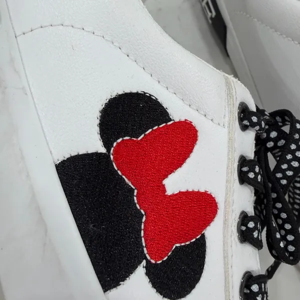 Disney White and Black Kids Sneakers - Image 9