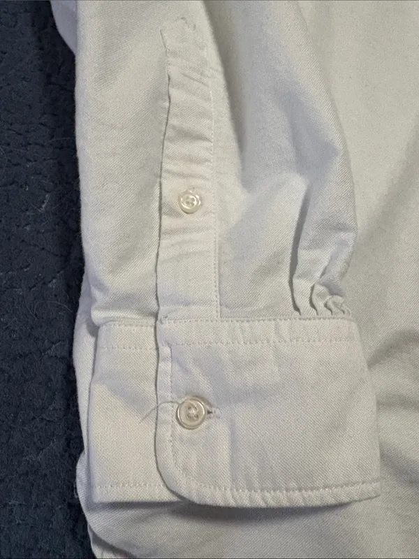 Brandy Melville White Casual Button-Down Shirt - Image 10