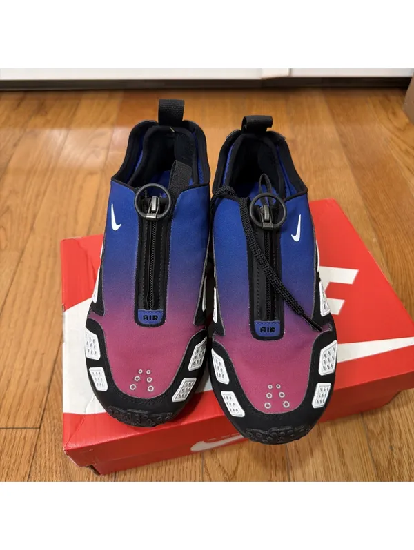 Women’s Size 7 Nike Air Max Sunder Max Deep Night Purple And Blue - Image 8