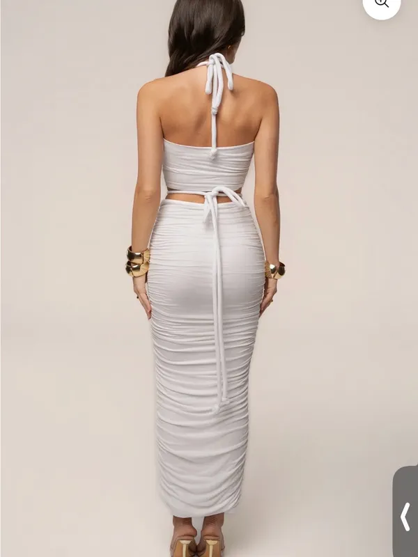 NWOT JLUXLABEL size XS Go The Distance Set in color ivory - Image 3