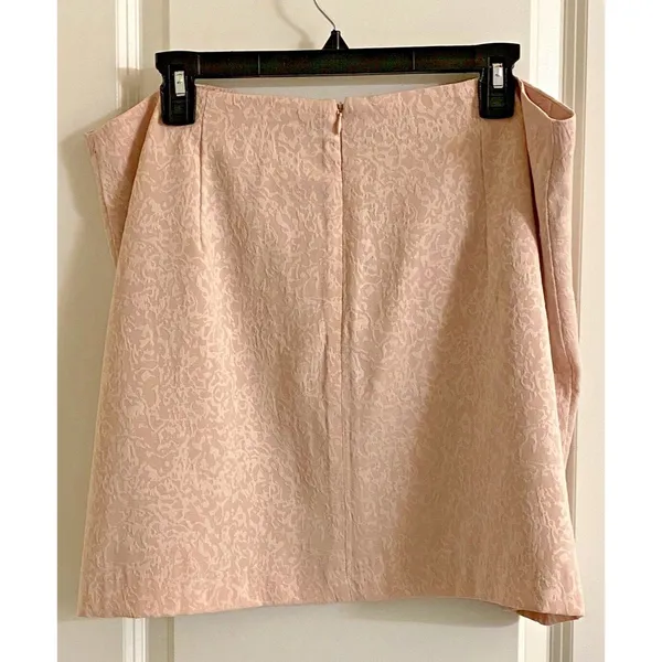 HOUSE OF‎ HARLOW Jacquard skirt in Light Pink size XL - Image 5