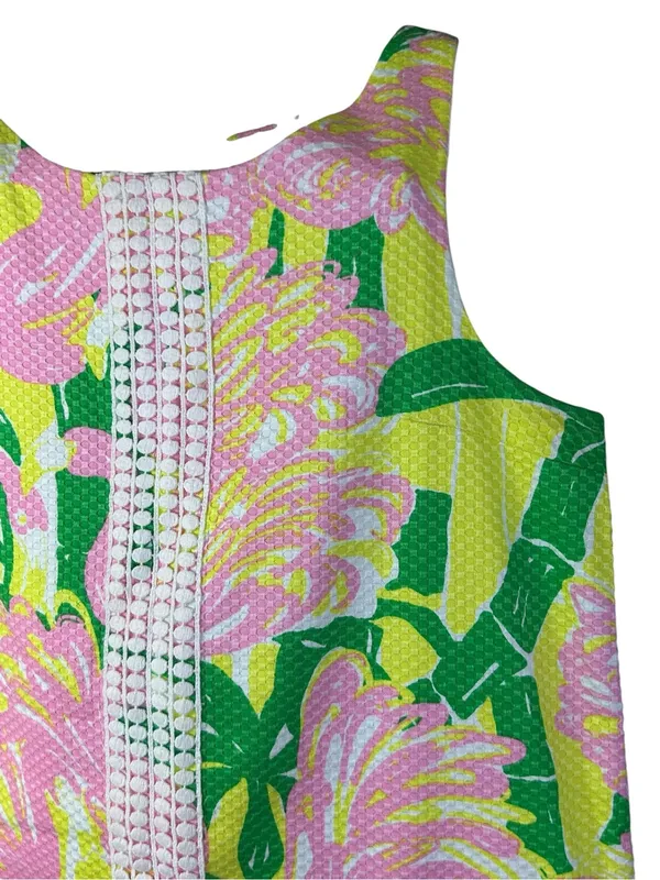 Lilly Pulitzer Target 20th Anniversary Women's Fan Dance Shift Dress XL 14/16 - Image 4