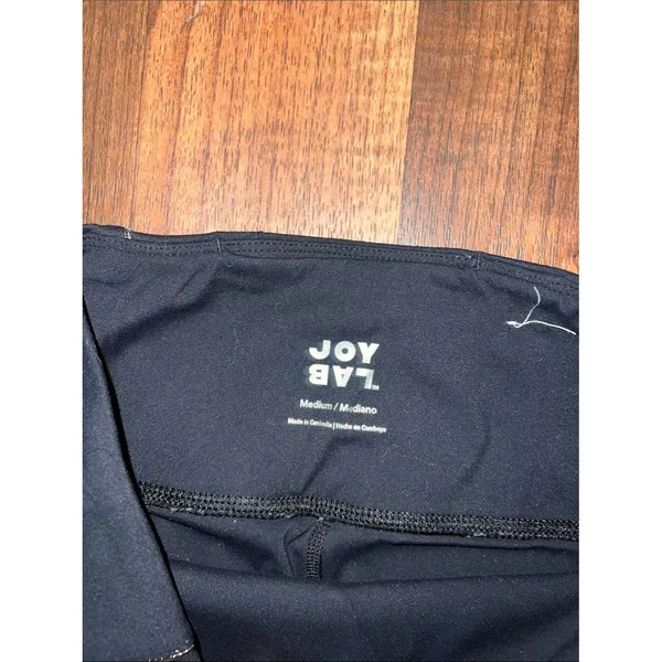 JoyLab Black High-Waist Athletic Leggings with Contrast Stitching - Image 2