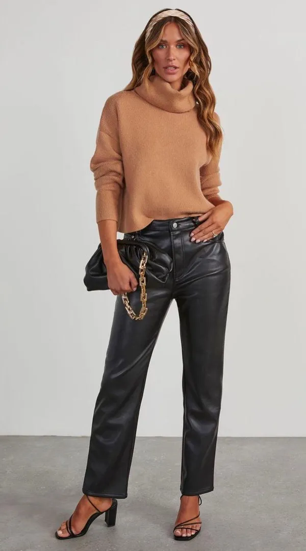 VICI Dolls Latte Lover Knit Turtleneck Medium - Image 4