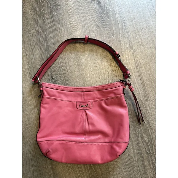 Coach Park Leather Duffle 19726 Pink Barbie Glam Y2k Shoulder Bag - Image 2