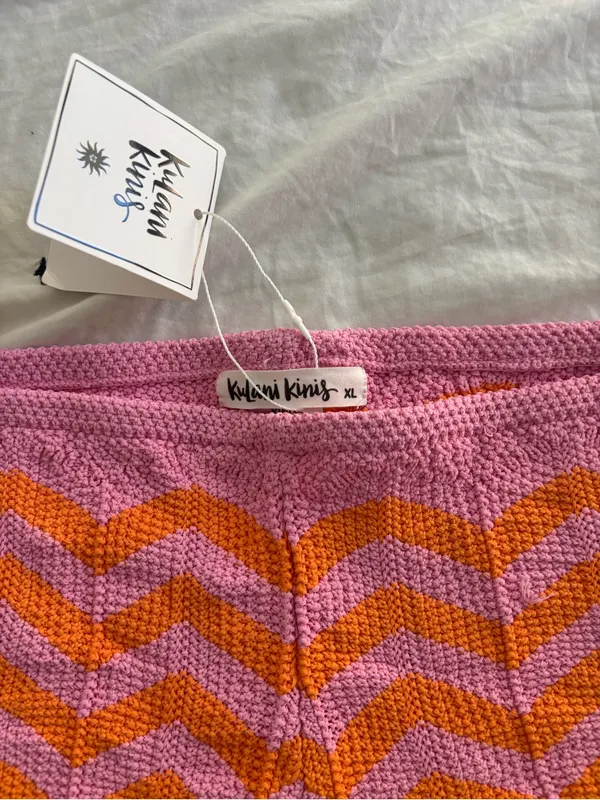 Kulani Kinis Chevron Knit Micro Short new nwt - Image 5