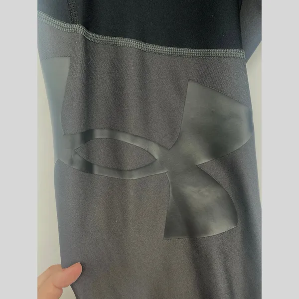 Under Armour Black Compression Leggings XL Long Gorpcore Athletic Athleisure‎ - Image 6