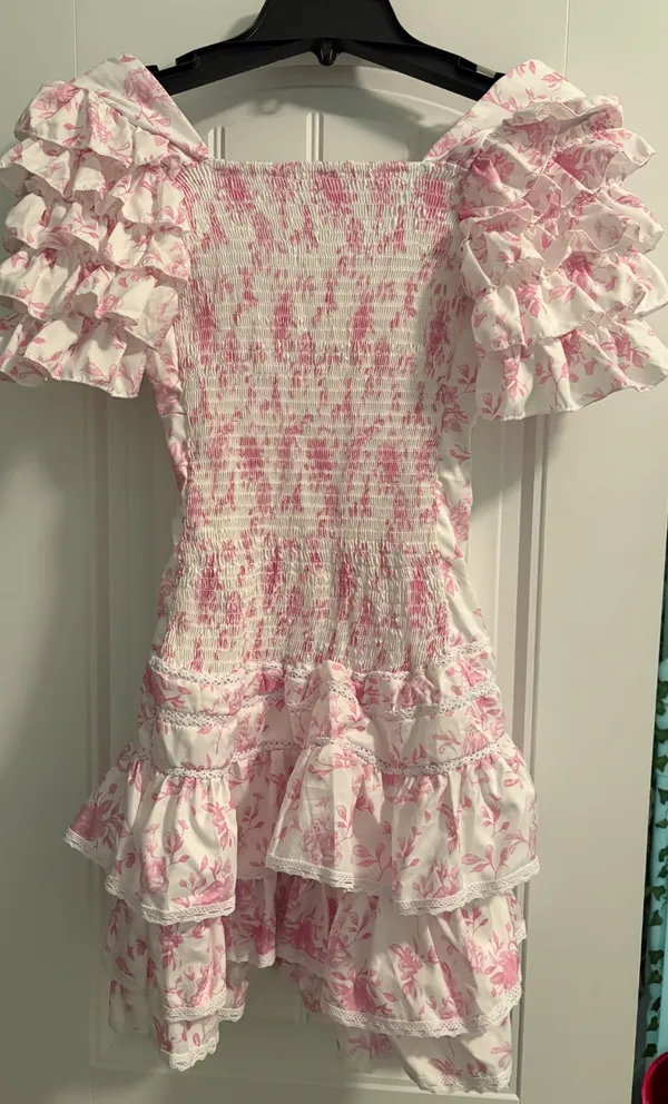 Floral Dress Pink - Image 2