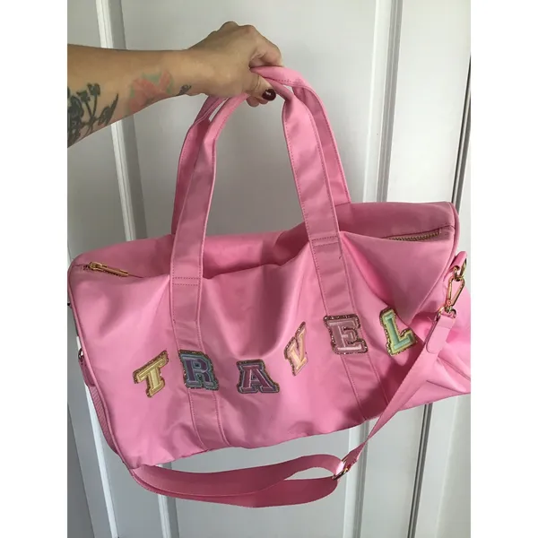 Stoney Clover Lane x Target TRAVEL Duffle Bag Pink - Image 14