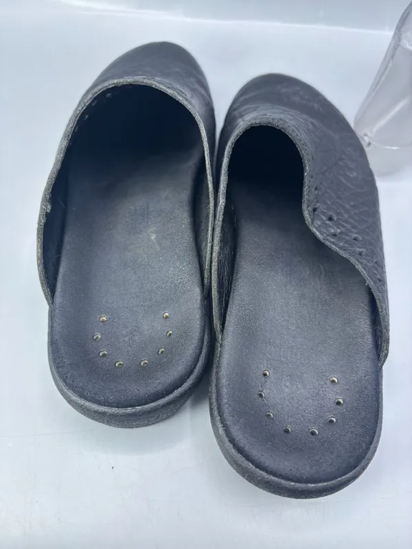 Mephisto Air-Relax Comfort Shoes Womens US 8 Black Leather Round Toe Slip On - Image 7
