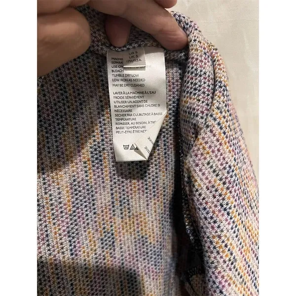 Free People Women's Multicolor Turtleneck Pullover Sweater Size S - Image 12