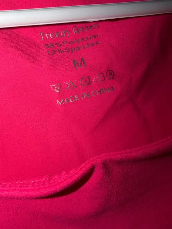 Women’s Hot Pink Shirt Size M - Image 2