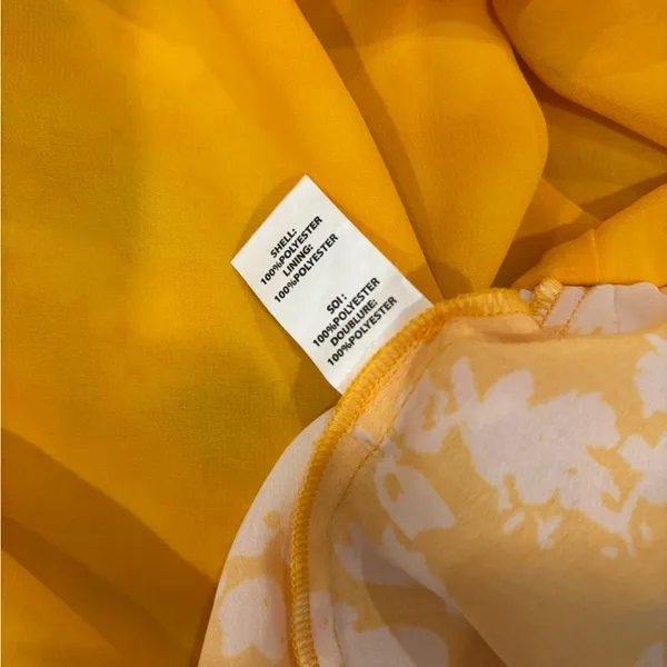 Ramy Brook Merida Yellow and White Floral‎ Dress size 0 - Image 10
