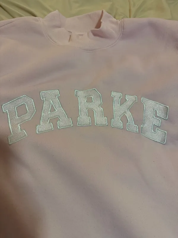 Women’s Parke Mockneck Sweatshirt Pink - Image 2