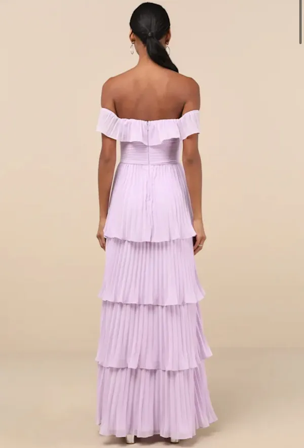 Off The Shoulder Maxi Dress - Image 2