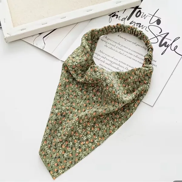 Floral Scarf in Five Styles Pink - Image 5