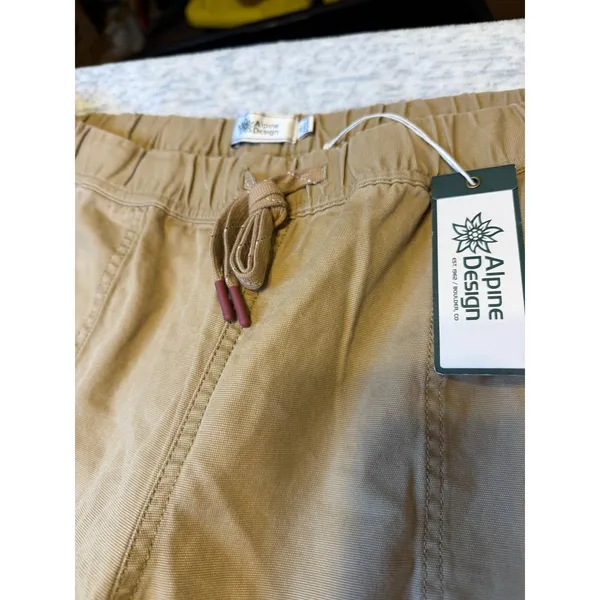 Alpine Design Womens‎ Sahara Sand hike Pants Size XXL Elastic Drawstring NWT - Image 4