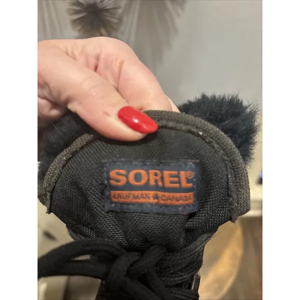 Sorel Women's Kaufman Canada Rubber Nylon Winter Felt Lined Snow Boots‎ Size 10 - Image 13